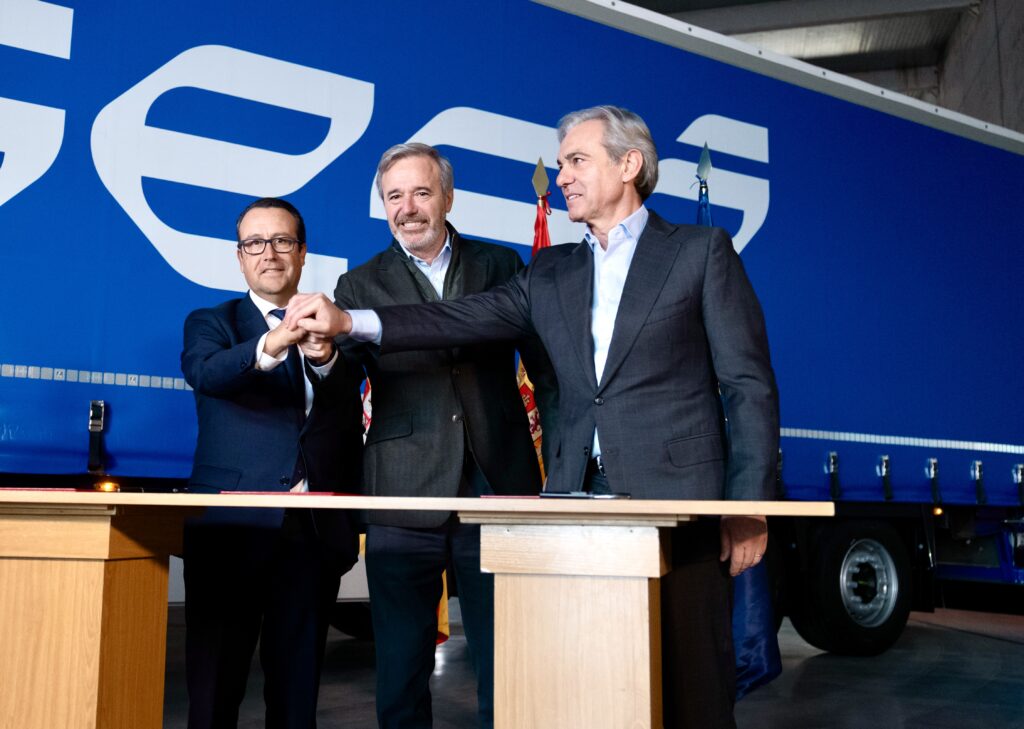 Sesé, IVECO y el Gobierno de Aragón impulsan el primer proyecto piloto de conducción autónoma de vehículos pesados del sur de Europa